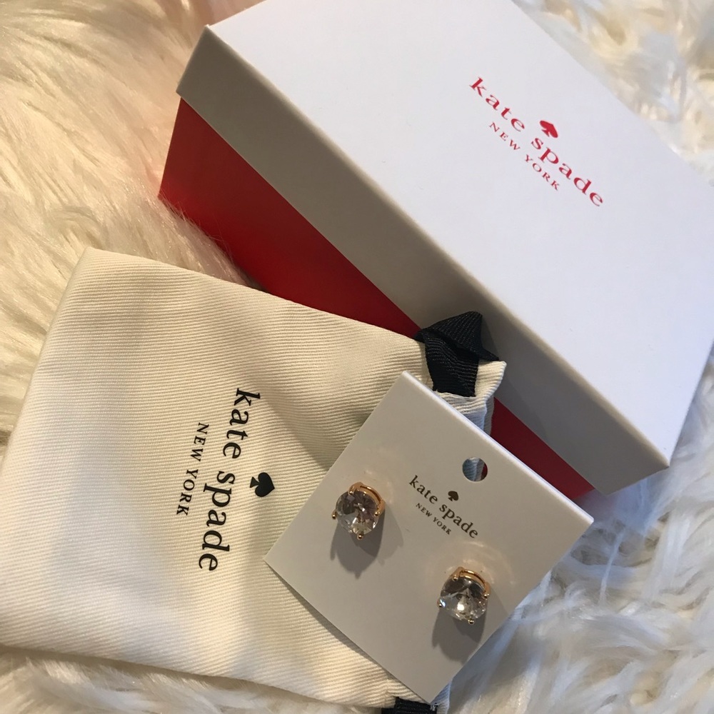 Kate Spade Clear Earings